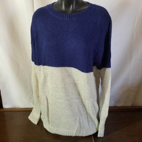 Gap oversized color block sweater Large - Picture 1 of 4